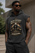 Snow Washed Boxy Hooded Tank Top