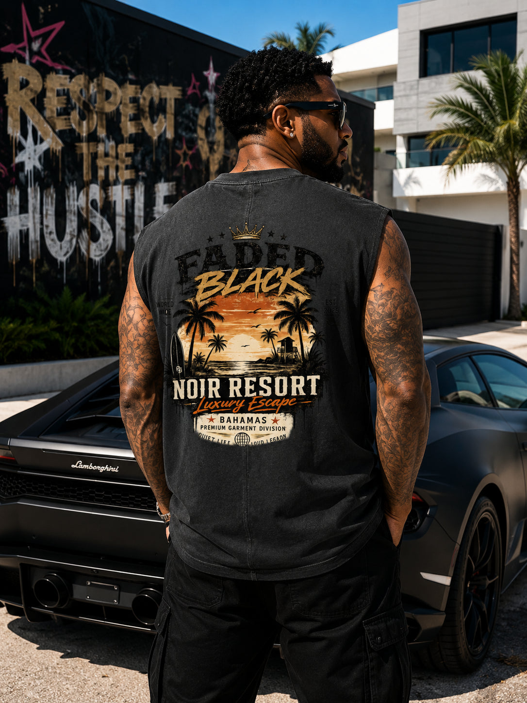 Reverse Washed Tank Top