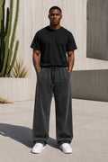 Vintage Washed Waist Pants